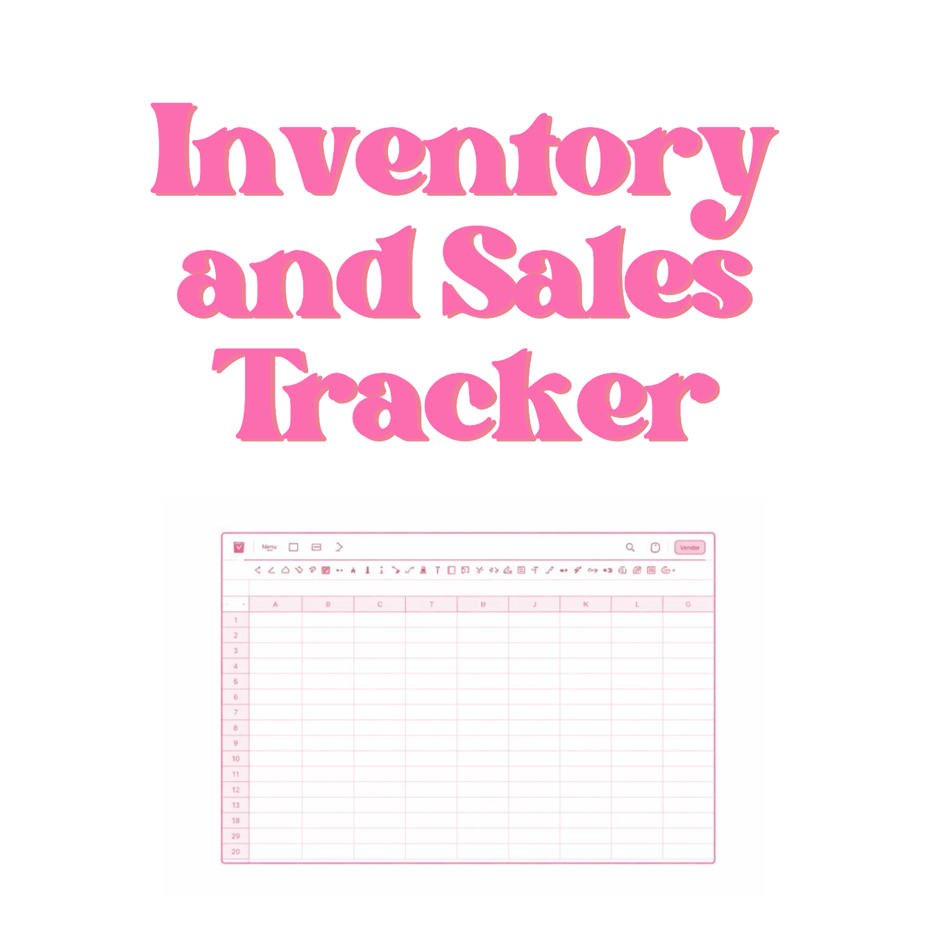 Inventory and Sales Tracker for Reselling